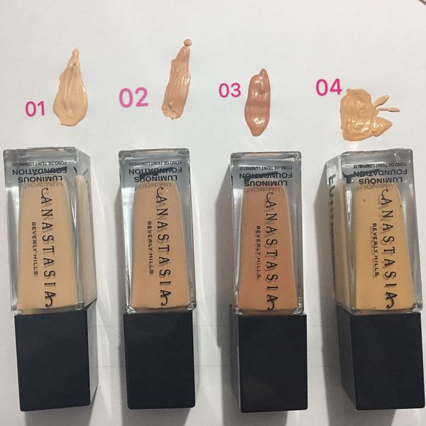 2019 brand maquiagem 4 colors foundation makeup foundation highlighter concealer medium-coverage liquid foundation dhl ing
2019 brand maquiagem 4 colors foundation makeup foundation highlighter concealer medium-coverage liquid foundation dhl ing