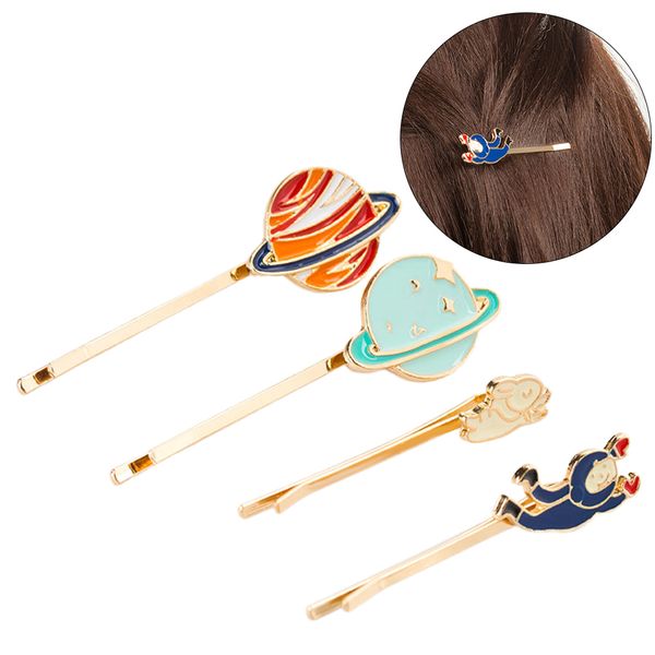 4pcs hairpins mars pattern mercury creative beautiful bobby pins hair clip barrettes for girls woman female lady, Golden;silver
4pcs hairpins mars pattern mercury creative beautiful bobby pins hair clip barrettes for girls woman female lady, Golden;silver