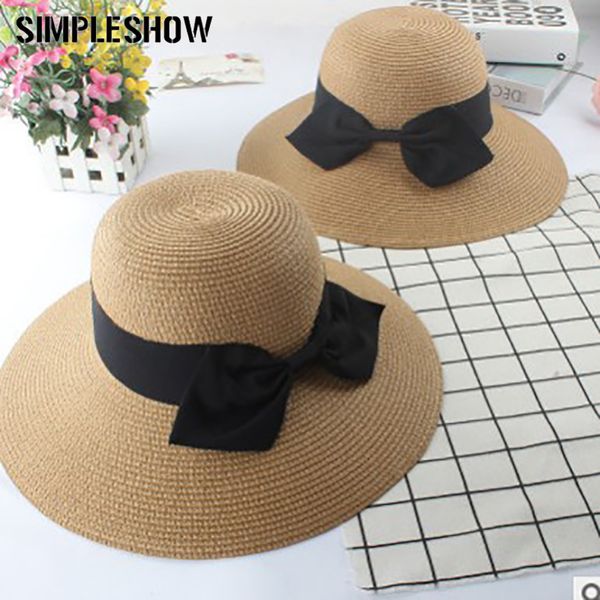 simpleshow brand women bow visor knitted solid color sun hats ladies beach uv protection hats women's summer hat gorras, Blue;gray
simpleshow brand women bow visor knitted solid color sun hats ladies beach uv protection hats women's summer hat gorras, Blue;gray