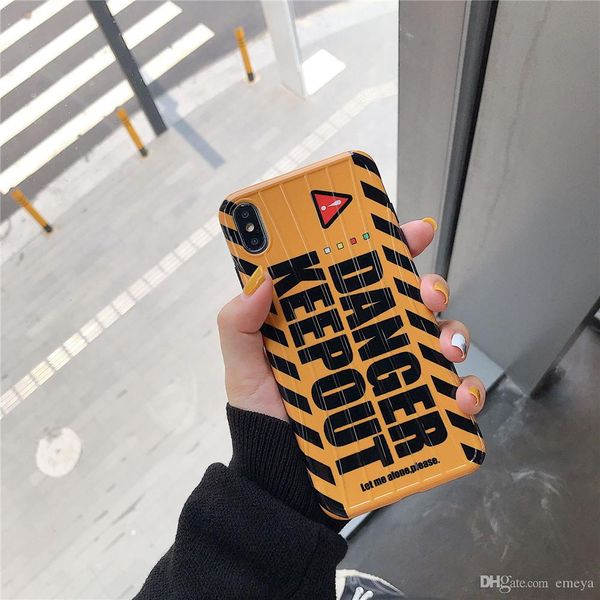 luxury casing for iphone 6 6s 7 8 plus x xr xs max danger keep out trunk soft imd phone case cover anti-knock protector
luxury casing for iphone 6 6s 7 8 plus x xr xs max danger keep out trunk soft imd phone case cover anti-knock protector