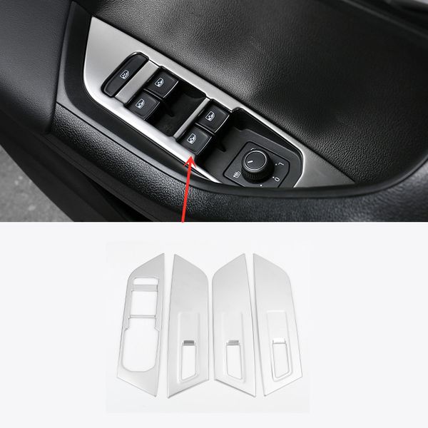 stainless steel lhd window glass lifting buttons panel decoration trim for karoq 2017 2018 car styling accessory 4pcs
stainless steel lhd window glass lifting buttons panel decoration trim for karoq 2017 2018 car styling accessory 4pcs