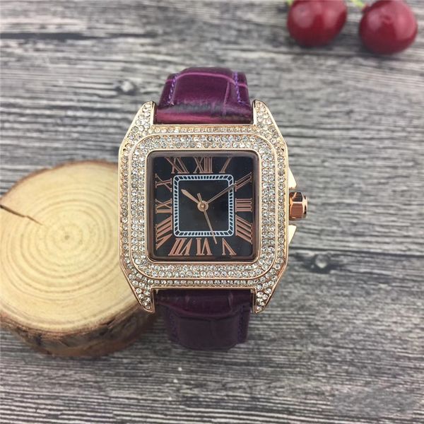 2020 classic model fashion brand luxury female watches diamond square face watches fashion drop shipping clock 3a, Slivery;brown
2020 classic model fashion brand luxury female watches diamond square face watches fashion drop shipping clock 3a, Slivery;brown