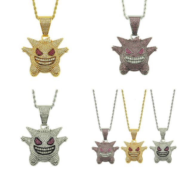 stainless steel diamond 24k real gold chain gold cat pendant necklace amethyst pendant custom jewelry bubble letter chainfor men 24, Silver 
stainless steel diamond 24k real gold chain gold cat pendant necklace amethyst pendant custom jewelry bubble letter chainfor men 24, Silver