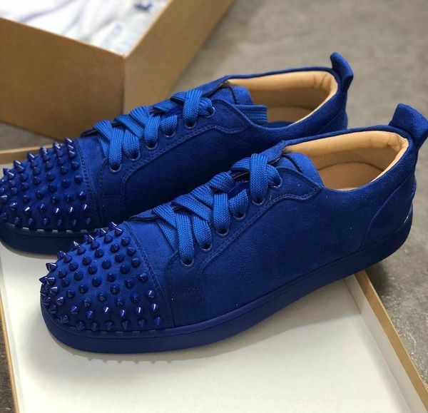 2019 luxury sneaker studded spikes mens trainers red bottom shoe grey new designer brand flats 100% genuine leather for us 5-12
2019 luxury sneaker studded spikes mens trainers red bottom shoe grey new designer brand flats 100% genuine leather for us 5-12