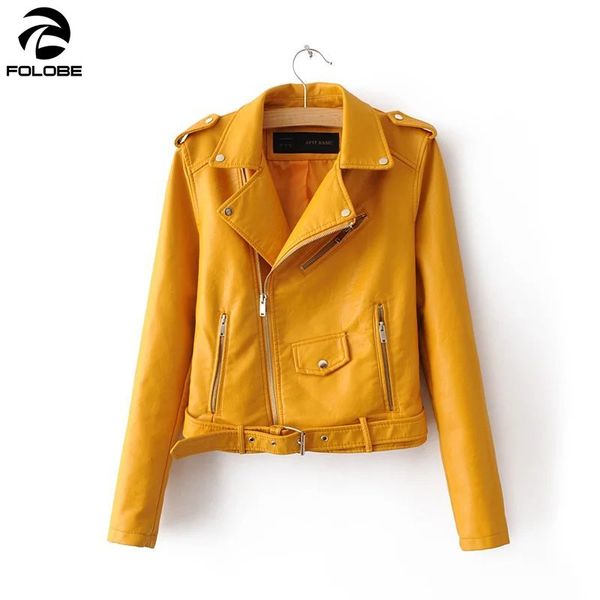 folobe autumn new short faux soft leather jacket women fashion zipper motorcycle pu leather jacket ladies basic street coat, Black
folobe autumn new short faux soft leather jacket women fashion zipper motorcycle pu leather jacket ladies basic street coat, Black