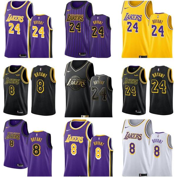 2019-20 men's basketball jerseys los angeles lakers 24#8 kobe bryant swingman embroidered multi-color jerseys, Black;red
2019-20 men's basketball jerseys los angeles lakers 24#8 kobe bryant swingman embroidered multi-color jerseys, Black;red