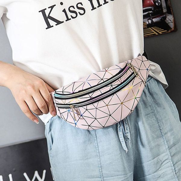 holographic waist bags women fanny pack female belt bag geometric packs patchwork chest phone pouch
holographic waist bags women fanny pack female belt bag geometric packs patchwork chest phone pouch