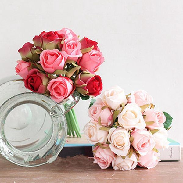 24pcs artificial rose flowers wedding bouquet thai royal rose silk flowers home decoration wedding party decor - 12pcs red, Golden;silver
24pcs artificial rose flowers wedding bouquet thai royal rose silk flowers home decoration wedding party decor - 12pcs red, Golden;silver