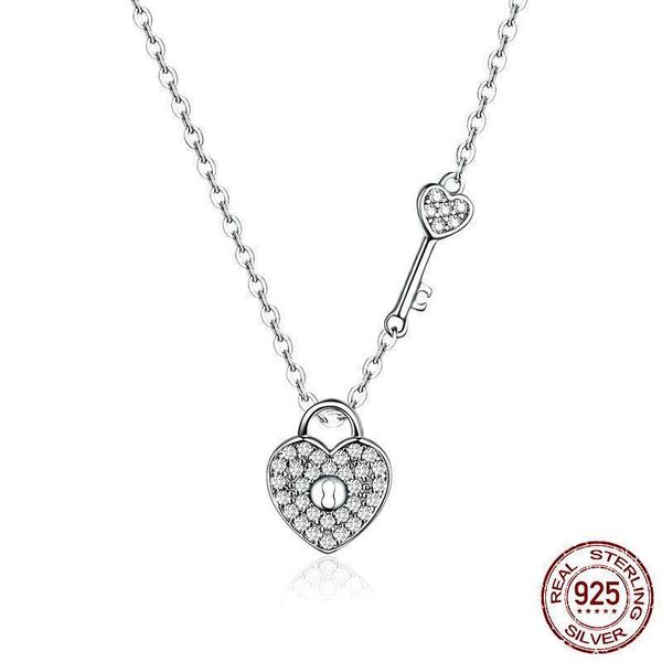 long necklace pure 925 sterling silver clear cz heart lock and key link chain choker necklace for women luxury statement jewelry scn315
long necklace pure 925 sterling silver clear cz heart lock and key link chain choker necklace for women luxury statement jewelry scn315