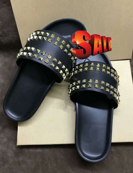 donna studded flat slippers designer red bottoms shoes men rivet junior spikes flat slippers, Black
donna studded flat slippers designer red bottoms shoes men rivet junior spikes flat slippers, Black