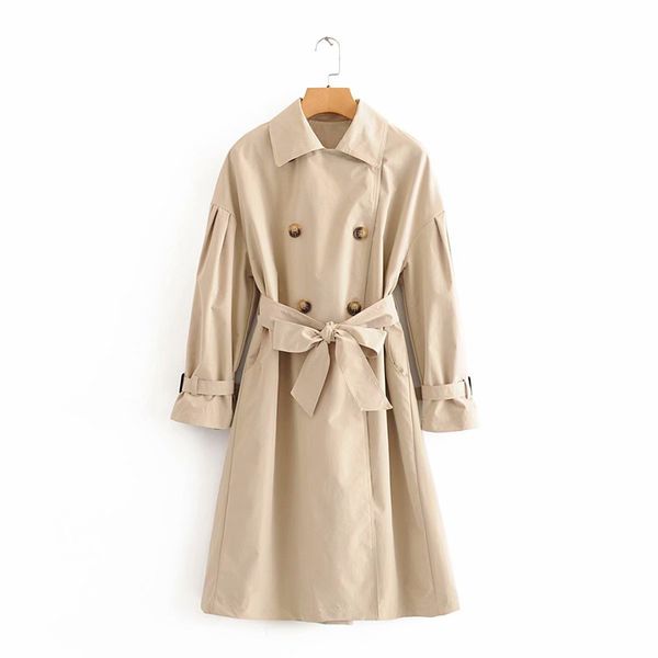 autumn trench coat for women new 2020 double breasted turn-down collar solid ladies coat casual fashion women trench l376, Tan;black
autumn trench coat for women new 2020 double breasted turn-down collar solid ladies coat casual fashion women trench l376, Tan;black
