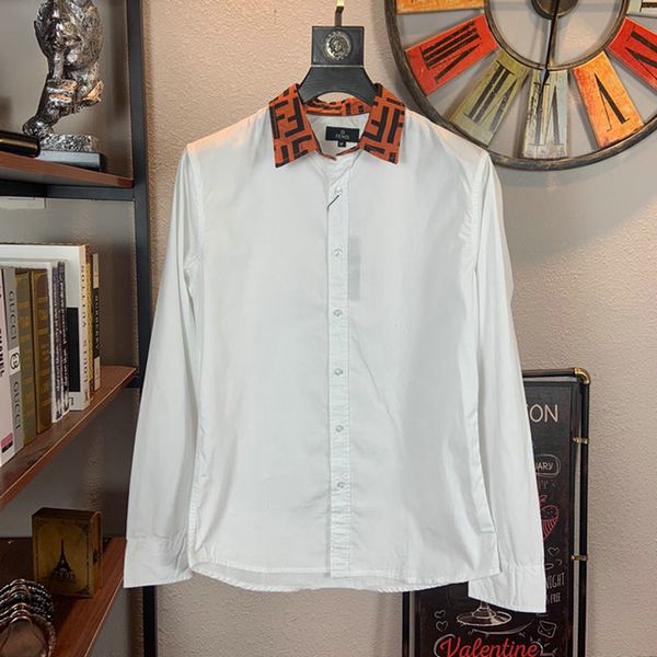 brand mens designer long sleeve shirts firmate dress shirts fashion casual luxury shirt plaid shirt homme button up 026, White;black
brand mens designer long sleeve shirts firmate dress shirts fashion casual luxury shirt plaid shirt homme button up 026, White;black