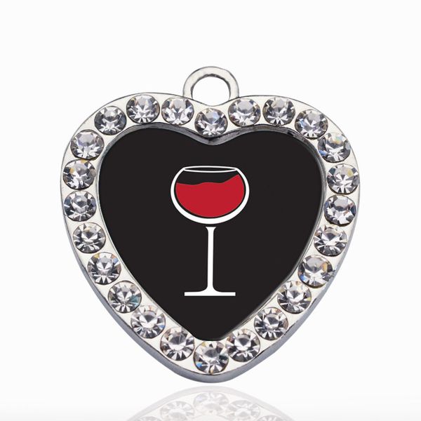wine lovers circle charm vintage heart charms pendants fashion charm necklace for women men diy jewelry, Bronze;silver
wine lovers circle charm vintage heart charms pendants fashion charm necklace for women men diy jewelry, Bronze;silver