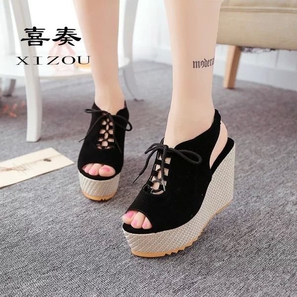 sandals womens shoes 8cm high heels female block heel lady open toe chunky platform super luxry designers, Black
sandals womens shoes 8cm high heels female block heel lady open toe chunky platform super luxry designers, Black