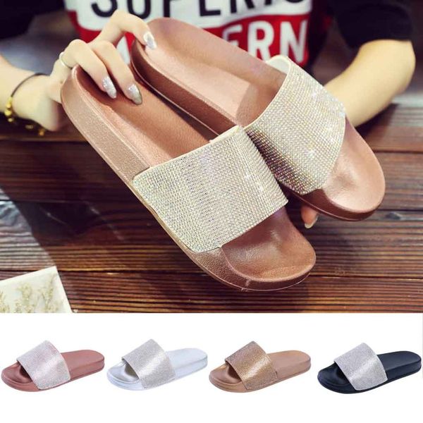 europe and the united states word drag slipper womens flat slides sandals diamante sparkly sliders colorful diamond slippers, Black
europe and the united states word drag slipper womens flat slides sandals diamante sparkly sliders colorful diamond slippers, Black