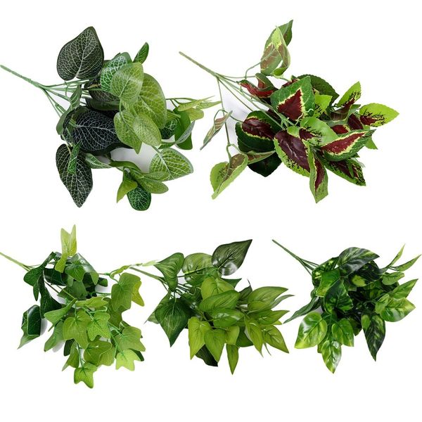 2pcs home garden decoration 7 fork net leaf artificial plants green grass tress silk fake flowers simulation plant wall material
2pcs home garden decoration 7 fork net leaf artificial plants green grass tress silk fake flowers simulation plant wall material