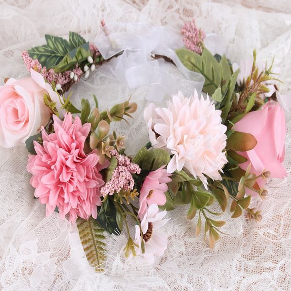 girls imitation rose wreath woman seaside holiday flower bridal wedding garlands hair headband studio pgraphy hair accessories s238, Slivery;white
girls imitation rose wreath woman seaside holiday flower bridal wedding garlands hair headband studio pgraphy hair accessories s238, Slivery;white