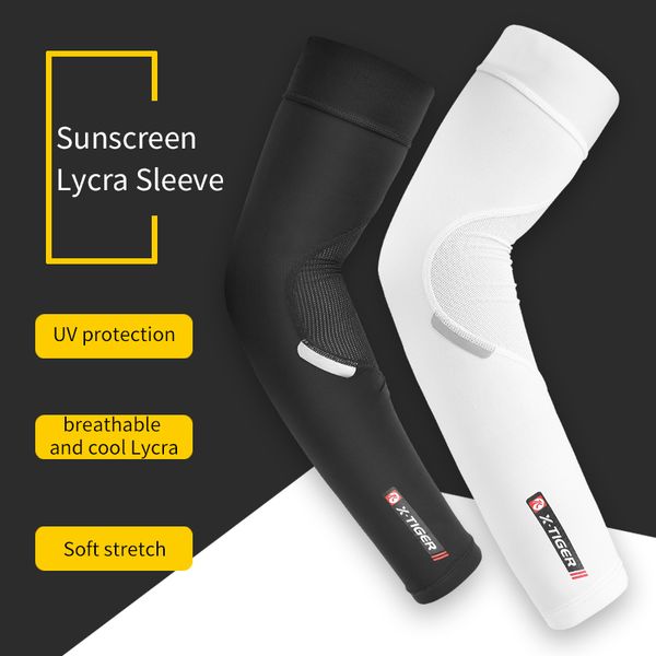 x-tiger breathable quick dry uv protection cycling arm sleeves sport ice fabric sunscreen bands elbow pad fitness arm sleeve, Black;gray
x-tiger breathable quick dry uv protection cycling arm sleeves sport ice fabric sunscreen bands elbow pad fitness arm sleeve, Black;gray