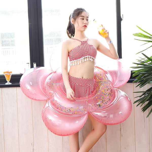 glitter float water toy raft for beach parties summer inflatable floral swimming ring sequins sun flower swimming ring
glitter float water toy raft for beach parties summer inflatable floral swimming ring sequins sun flower swimming ring