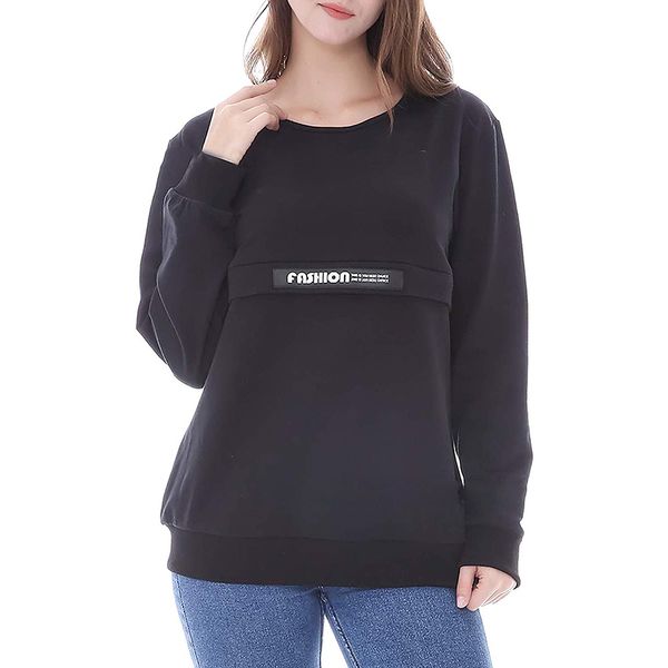autumn maternity nursing long sleeve letter printed sweatshirt casual breastfeeding pullover sweatshirt pregnancy clothes d30, White
autumn maternity nursing long sleeve letter printed sweatshirt casual breastfeeding pullover sweatshirt pregnancy clothes d30, White