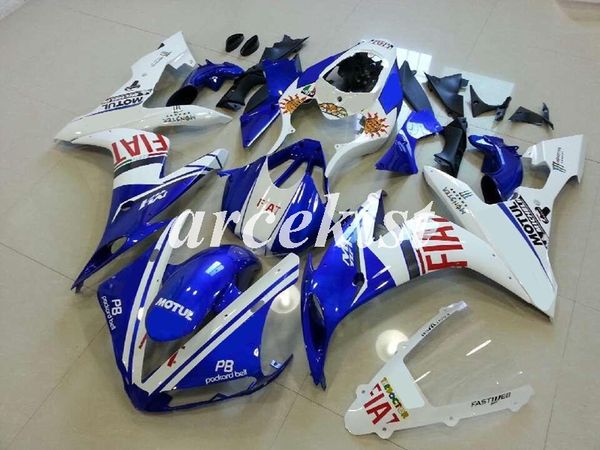 injection mold new abs motorcycle full fairings kits fit for yamaha yzf-r1 2004 2005 2006 04 05 06 bodywork set blue white light
injection mold new abs motorcycle full fairings kits fit for yamaha yzf-r1 2004 2005 2006 04 05 06 bodywork set blue white light