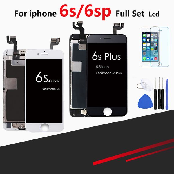 Для iPhone 6s 6s Plus ЖК-дисплей в сборе с 3D-дисплеем с сенсорным экраном и кнопкой Home Camera-
Для iPhone 6s 6s Plus ЖК-дисплей в сборе с 3D-дисплеем с сенсорным экраном и кнопкой Home Camera-
