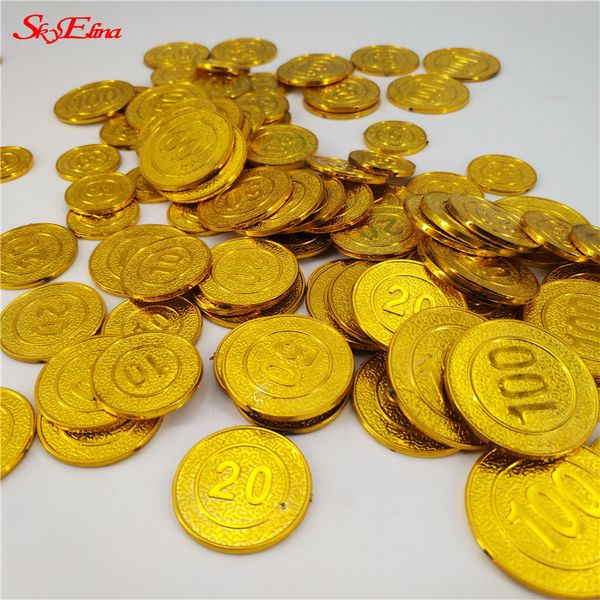 100pcs halloween children pirate gold coins plastic coin chip toys gold toys pirate party kids gifts wedding party decoration 6z
100pcs halloween children pirate gold coins plastic coin chip toys gold toys pirate party kids gifts wedding party decoration 6z