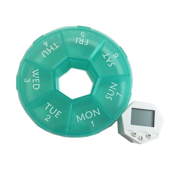 portable electronic digital pill box timer with alarm date display smart pill case reminder
portable electronic digital pill box timer with alarm date display smart pill case reminder