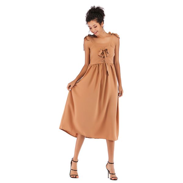 the new fashion dress with bow-tied full skirt and halter plain chiffon skirt, Black;gray
the new fashion dress with bow-tied full skirt and halter plain chiffon skirt, Black;gray
