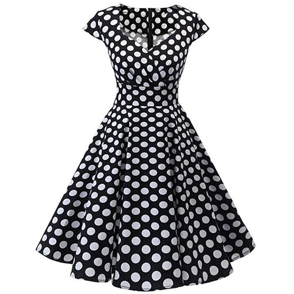 2019 new fashion summer dress women's dresses vintage short sleeve v neck evening printing party prom swing dress vestidos, Black;gray
2019 new fashion summer dress women's dresses vintage short sleeve v neck evening printing party prom swing dress vestidos, Black;gray