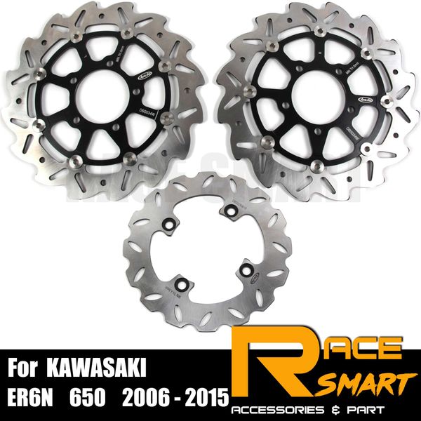 for er6n 650 2006 - 2015 motorcycle cnc front and rear brake disc floating motorcycles brake rotors 2006 2008 2010 2015
for er6n 650 2006 - 2015 motorcycle cnc front and rear brake disc floating motorcycles brake rotors 2006 2008 2010 2015