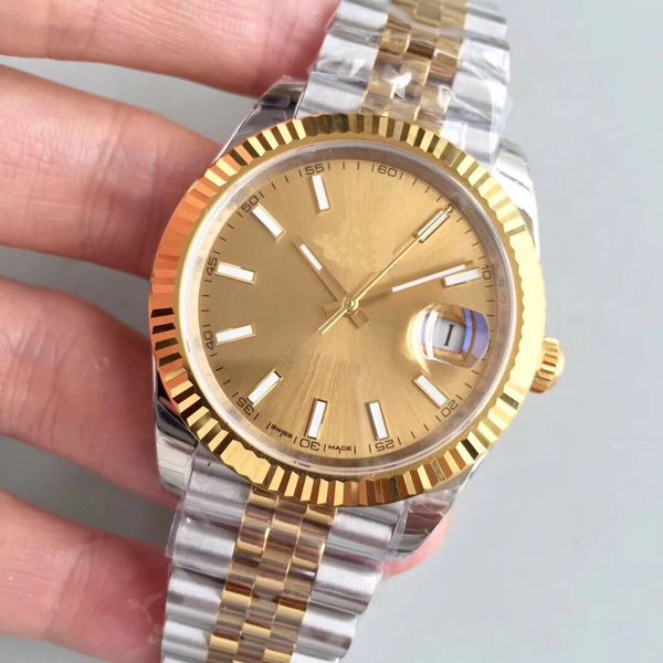 classic fashion steel men strap datejust stainless m126333 41mm sapphire automatic gold jubilee watches dial mechanical wristwatche didf, Slivery;brown
classic fashion steel men strap datejust stainless m126333 41mm sapphire automatic gold jubilee watches dial mechanical wristwatche didf, Slivery;brown