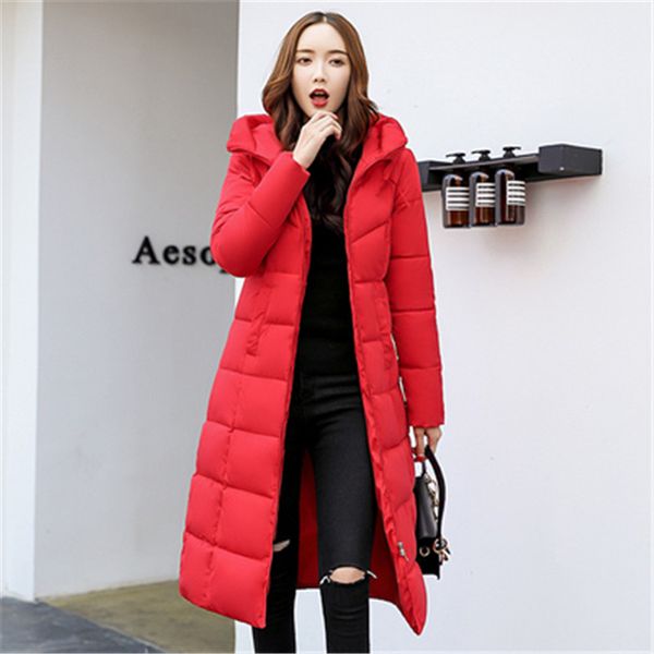 plus size 6xl 2019 new winter coat women's long over the knee korean version of the slim down cotton large size hooded jacket, Black
plus size 6xl 2019 new winter coat women's long over the knee korean version of the slim down cotton large size hooded jacket, Black