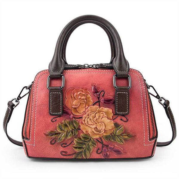 nesitu highend vintage coffee green red flower pattern genuine leather small women handbags female shoulder messenger bags m6016
nesitu highend vintage coffee green red flower pattern genuine leather small women handbags female shoulder messenger bags m6016
