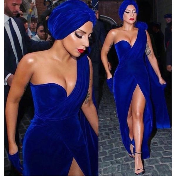 2020 plus size royal blue velvet arabic african prom dresses long sleeves mermaid split muslim evening gowns, Black
2020 plus size royal blue velvet arabic african prom dresses long sleeves mermaid split muslim evening gowns, Black