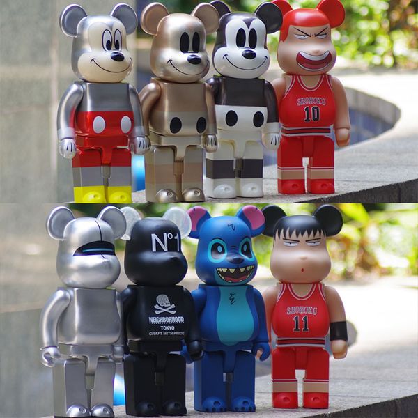 bearbrick 400% violent bear building block bear fashion doll hand-made model decoration pure white black
bearbrick 400% violent bear building block bear fashion doll hand-made model decoration pure white black