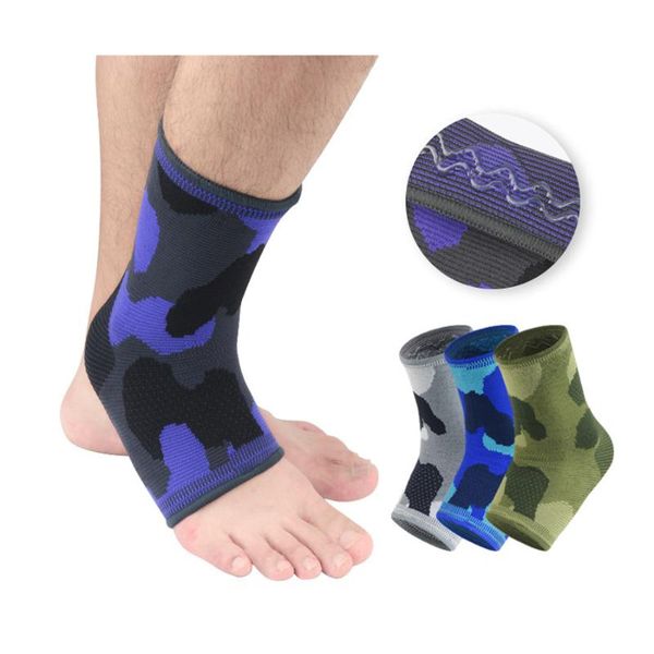 1pcs 3d compression nylon ankle support protector ankle brace protective bandage elastic guard sport fitness brace support, Blue;black
1pcs 3d compression nylon ankle support protector ankle brace protective bandage elastic guard sport fitness brace support, Blue;black