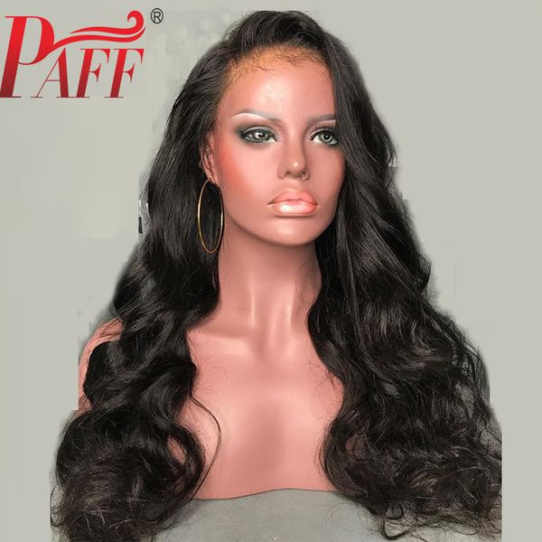 paff pre plucked full lace human hair wigs with baby hair body wave brazilian remy wig ponytail glueless full lace wigs for women, Black;brown
paff pre plucked full lace human hair wigs with baby hair body wave brazilian remy wig ponytail glueless full lace wigs for women, Black;brown