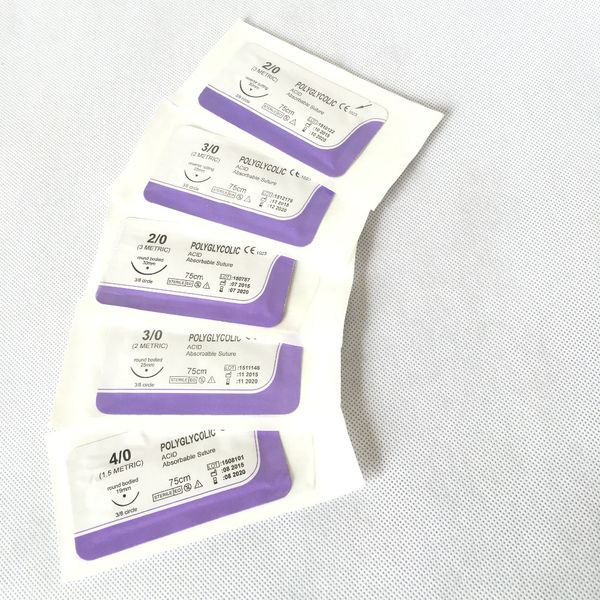 baayen absorbable veterrinary suture pga 30 polyglycolic acid 75cm with needles 38 round bodied 25mm pet products
baayen absorbable veterrinary suture pga 30 polyglycolic acid 75cm with needles 38 round bodied 25mm pet products