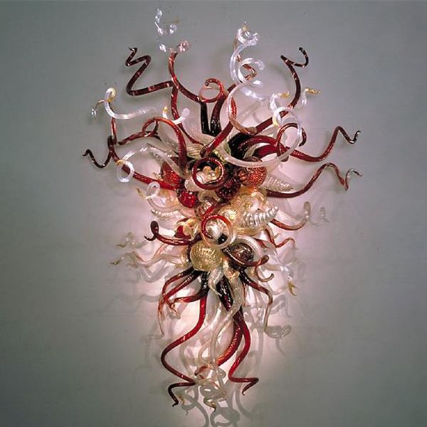 ruby red color lamps handicraft blown mounted lighting fixture led glass art wall sconces
ruby red color lamps handicraft blown mounted lighting fixture led glass art wall sconces