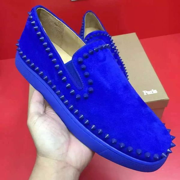 men's luxury designer pik pik spikes boat sneakers shoes red bottom loafers comfortable casual leisure flats,women party wedding, Black
men's luxury designer pik pik spikes boat sneakers shoes red bottom loafers comfortable casual leisure flats,women party wedding, Black