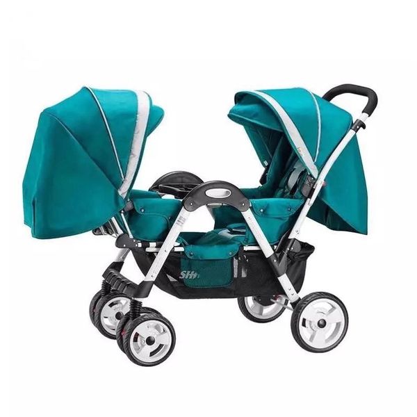 twin baby stroller baby can sit can lying double face-to-face light folding shock absorber folding trolley
twin baby stroller baby can sit can lying double face-to-face light folding shock absorber folding trolley