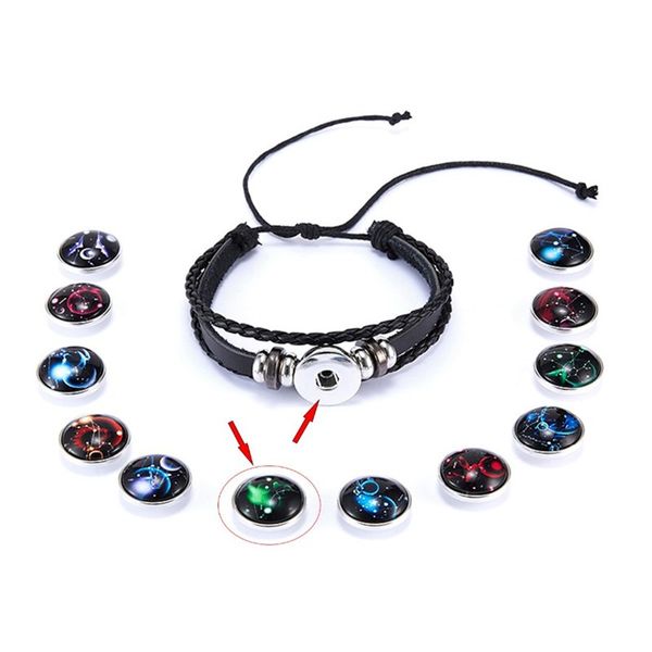 браслеты для женщин 12 созвездия браслет мужчины из бисера diy leather charm bangles ювелирных изделий, Black
браслеты для женщин 12 созвездия браслет мужчины из бисера diy leather charm bangles ювелирных изделий, Black