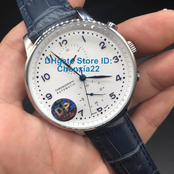 DP Factory Make Luxury Watch Blue Face Stable Automatic Movement No Chronograph Blue Leather strap Original Clasp Best Quality Men's Watch
DP Factory Make Luxury Watch Blue Face Stable Automatic Movement No Chronograph Blue Leather strap Original Clasp Best Quality Men's Watch