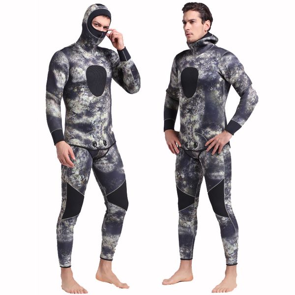 sbart 5mm neoprene wet suit camouflage spearfishing wetsuits for underwater hunting hooded 2-pieces thicker scuba diving suit
sbart 5mm neoprene wet suit camouflage spearfishing wetsuits for underwater hunting hooded 2-pieces thicker scuba diving suit