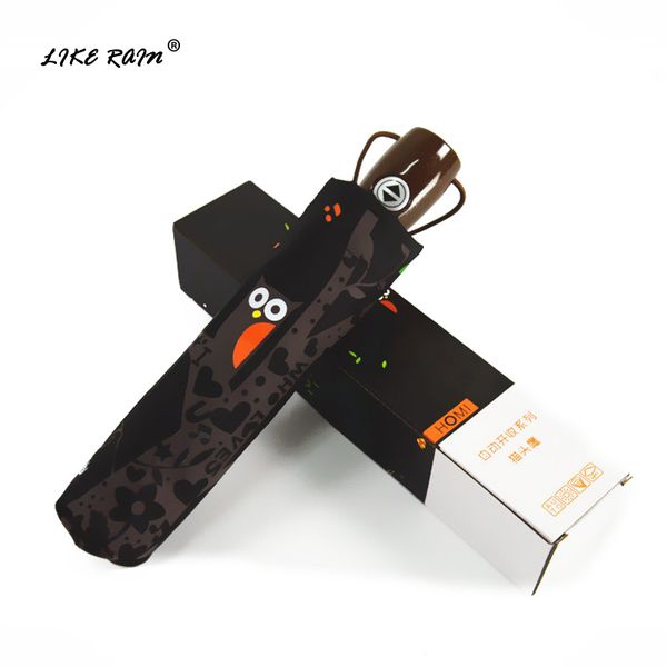like rain creative owl umbrella folding cute cartoon kids automatic umbrella windproof rain women gift package uby09
like rain creative owl umbrella folding cute cartoon kids automatic umbrella windproof rain women gift package uby09