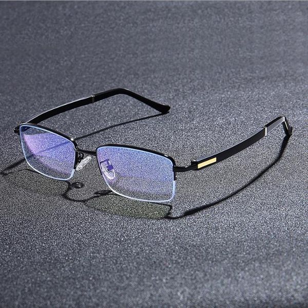 business glass frame male tr90 myopic glass frame female metal half frame flat mirror against blue light, White;black
business glass frame male tr90 myopic glass frame female metal half frame flat mirror against blue light, White;black