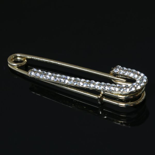 simple rhinestone safety pin brooch clip accessory for ladies girls bride scarf coat gown gold, Gray
simple rhinestone safety pin brooch clip accessory for ladies girls bride scarf coat gown gold, Gray