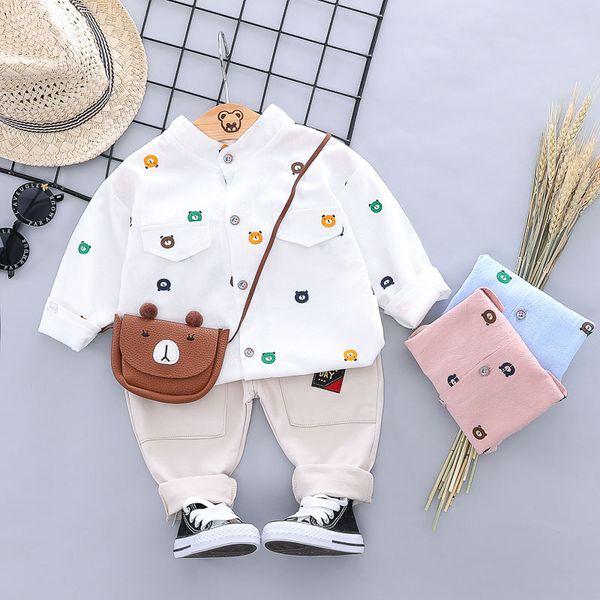 baby boy clothing sets kids fashion long sleeve t-shirt+solid pants set autumn kid outfit toddler children, White
baby boy clothing sets kids fashion long sleeve t-shirt+solid pants set autumn kid outfit toddler children, White