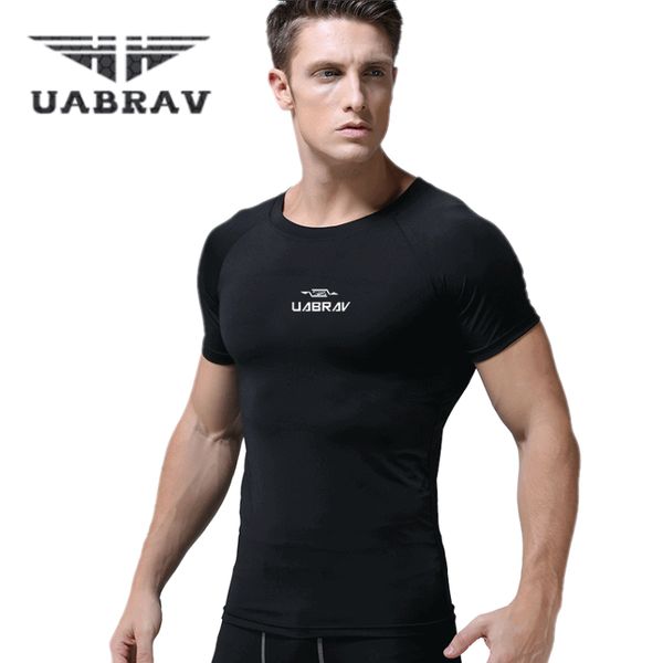 uabrav men running t-shirt gyms sporting straitjacket male breathable stretch t-shirts with short sleeves workout drier t-shirt, Gray;blue
uabrav men running t-shirt gyms sporting straitjacket male breathable stretch t-shirts with short sleeves workout drier t-shirt, Gray;blue